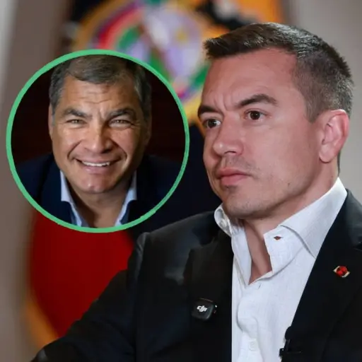 Daniel Noboa y Rafael Correa se enfrentan en X por acuerdo comercial con Estados Unidos 