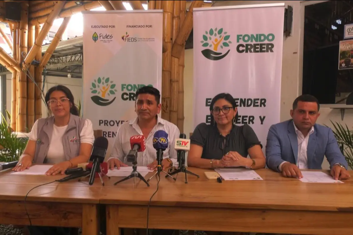Fondo CREER abre convocatoria en Portoviejo y Chone con créditos de hasta .000 para jóvenes y mujeres emprendedoras