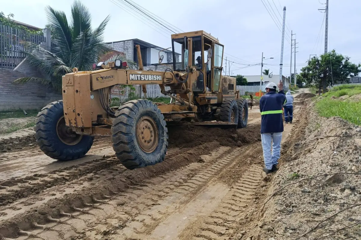 Barrio Bellavista de Manta gana calle nueva., El Diario