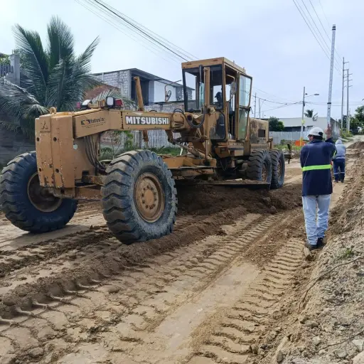 Avanza construcción de nueva vía asfaltada en Bellavista II: 610 metros de mejoramiento integral