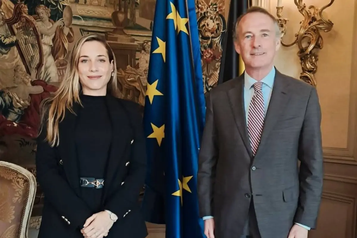 Andrea González Nader lidera ahora la misión ecuatoriana en Bélgica.