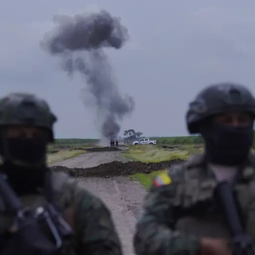 Militares destruyen otra pista aérea clandestina en Guayas