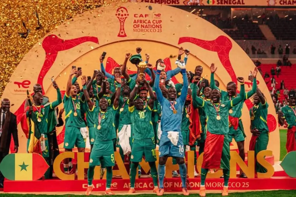 Senegal fue despojado de su título de campeón de África. 