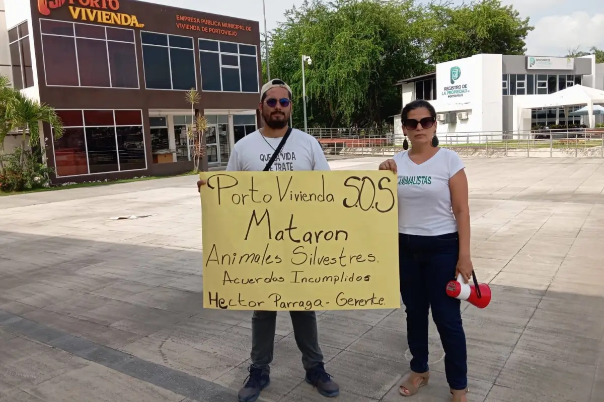 Mauricio Holguín y María Ibarra, animalistas. , El Diario.