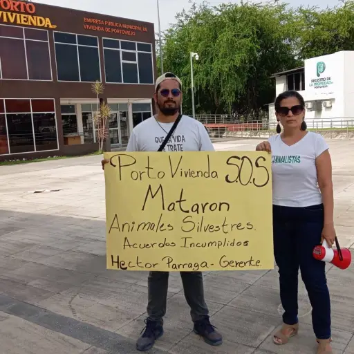Sigue protesta por daño a fauna silvestre