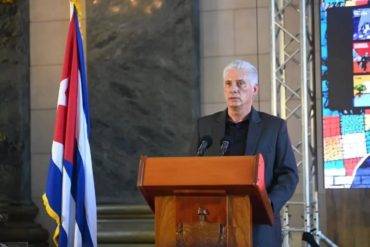 El presidente de Cuba, Miguel Díaz-Canel., Europa Press