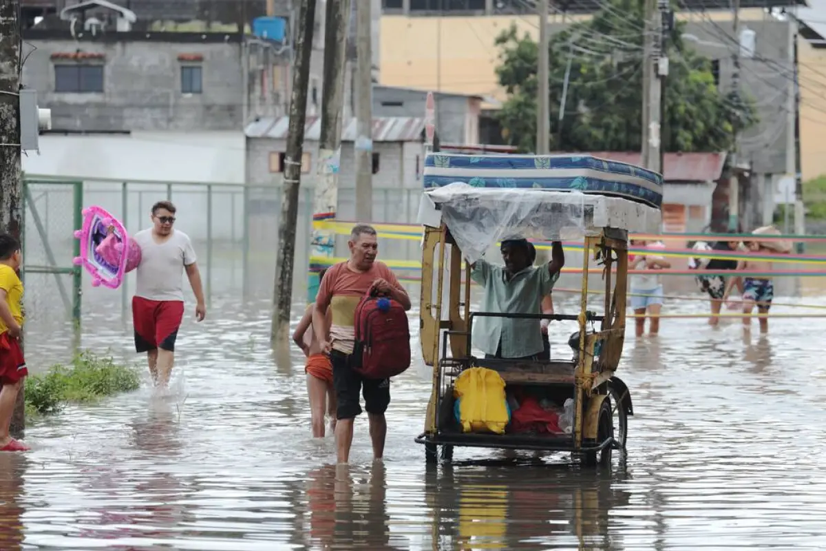 Lluvias en Ecuador pronóstico Inamhi marzo 2026 zonas afectadas.