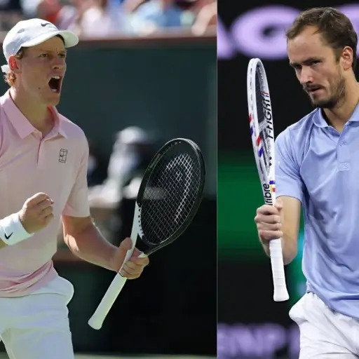 Daniil Medvedev y Jannik Sinner disputarán la final del BNP Paribas Open 2026 tras vencer a Alcaraz y Zverev  
