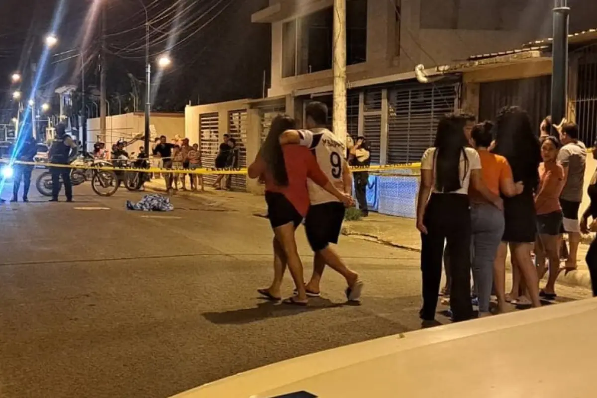Ataque armado en Portoviejo deja un fallecido y un herido, sucedió en la vía a Santa.