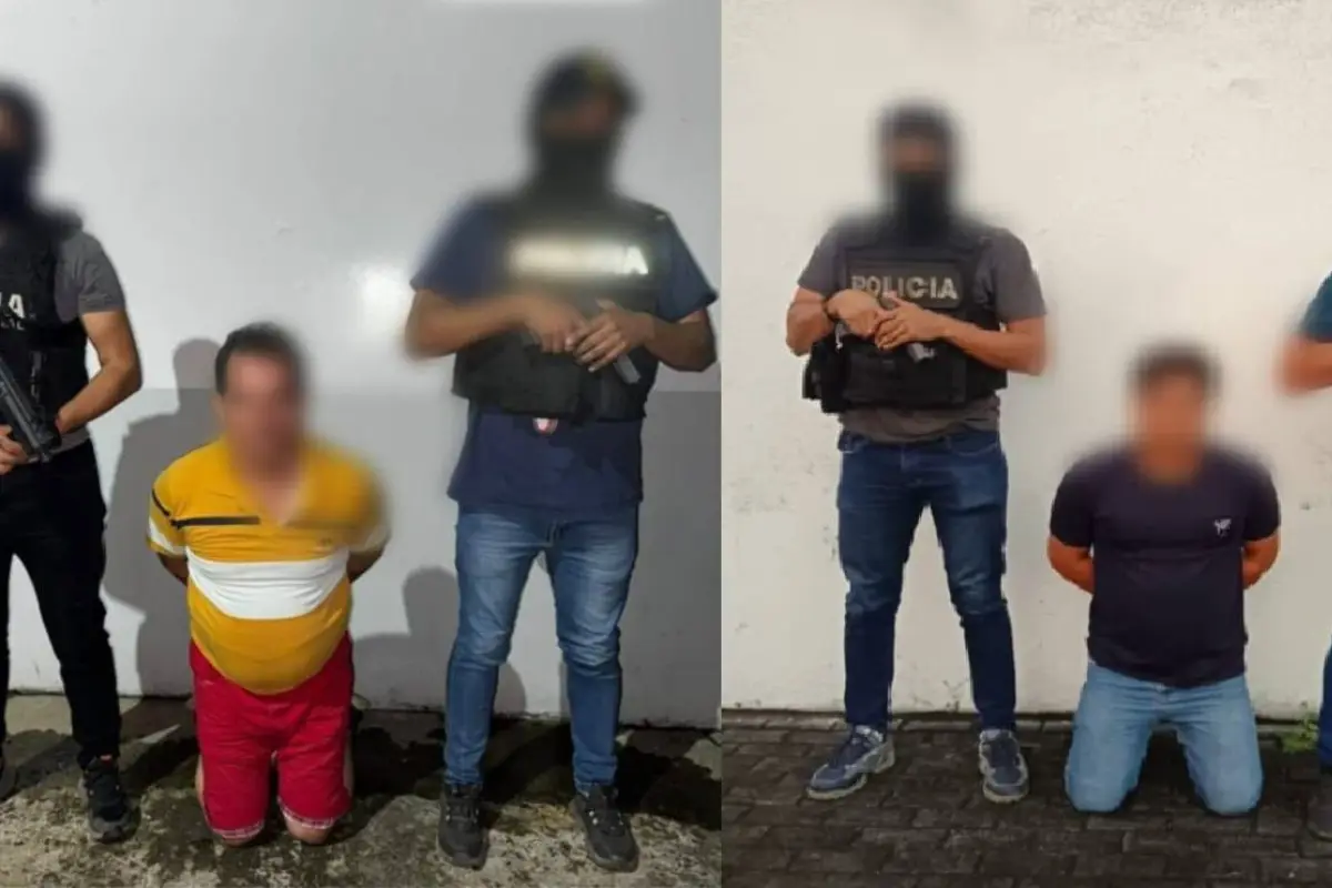 Los policías se desplegaron por tres provincias para realizar las capturas., Policía Nacional