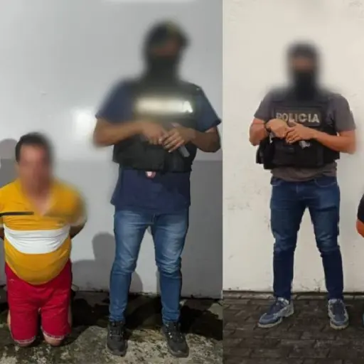 Policía desarticula banda de secuestradores tras operativos simultáneos en Guayas, Los Ríos y Manabí