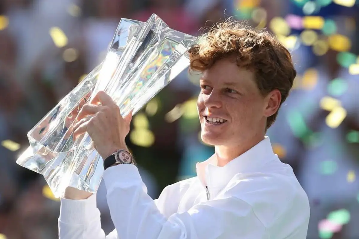 Jannik Sinner conquista el torneo de Indian Wells