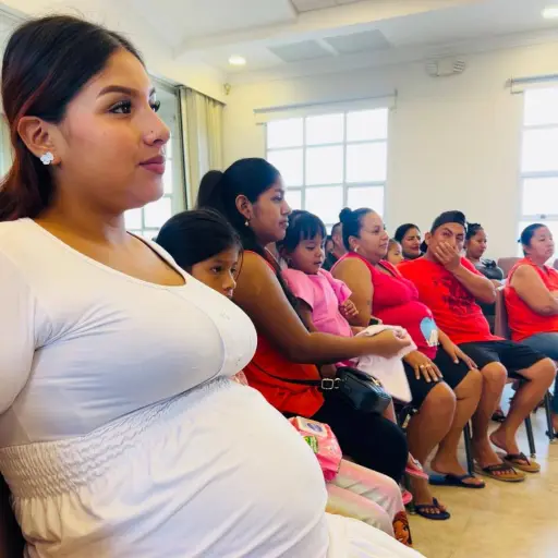 Jaramijó: 31 mujeres embarazadas reciben ecografías y la ‘primera foto’ de sus bebés en brigada social