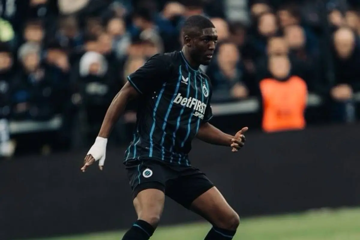 Joel Ordóñez, defensa del Club Brujas