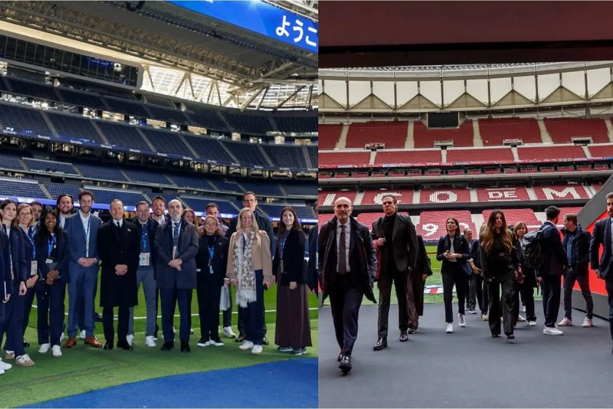FIFA inspecciona el Bernabéu y el Metropolitano como posibles sedes del Mundial 2030, Europa Press.
