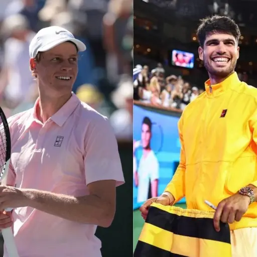 Alcaraz, Sinner, Zverev y Medvedev avanzan a semifinales del Masters 1000 de Indian Wells 2026  