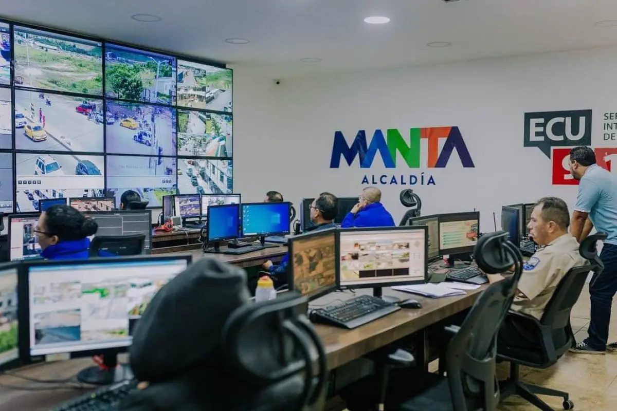 Consejo de Seguridad de Manta aprueba 10 resoluciones y prioriza controles en zonas comerciales y marítimas., Cortesía Municipio de Manta