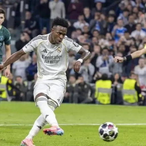 Estadísticas ubican a Vinícius entre los menos efectivos en penaltis del Real Madrid
