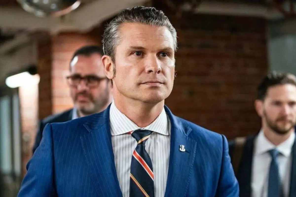 Pete Hegseth, secretario de Defensa estadounidense.