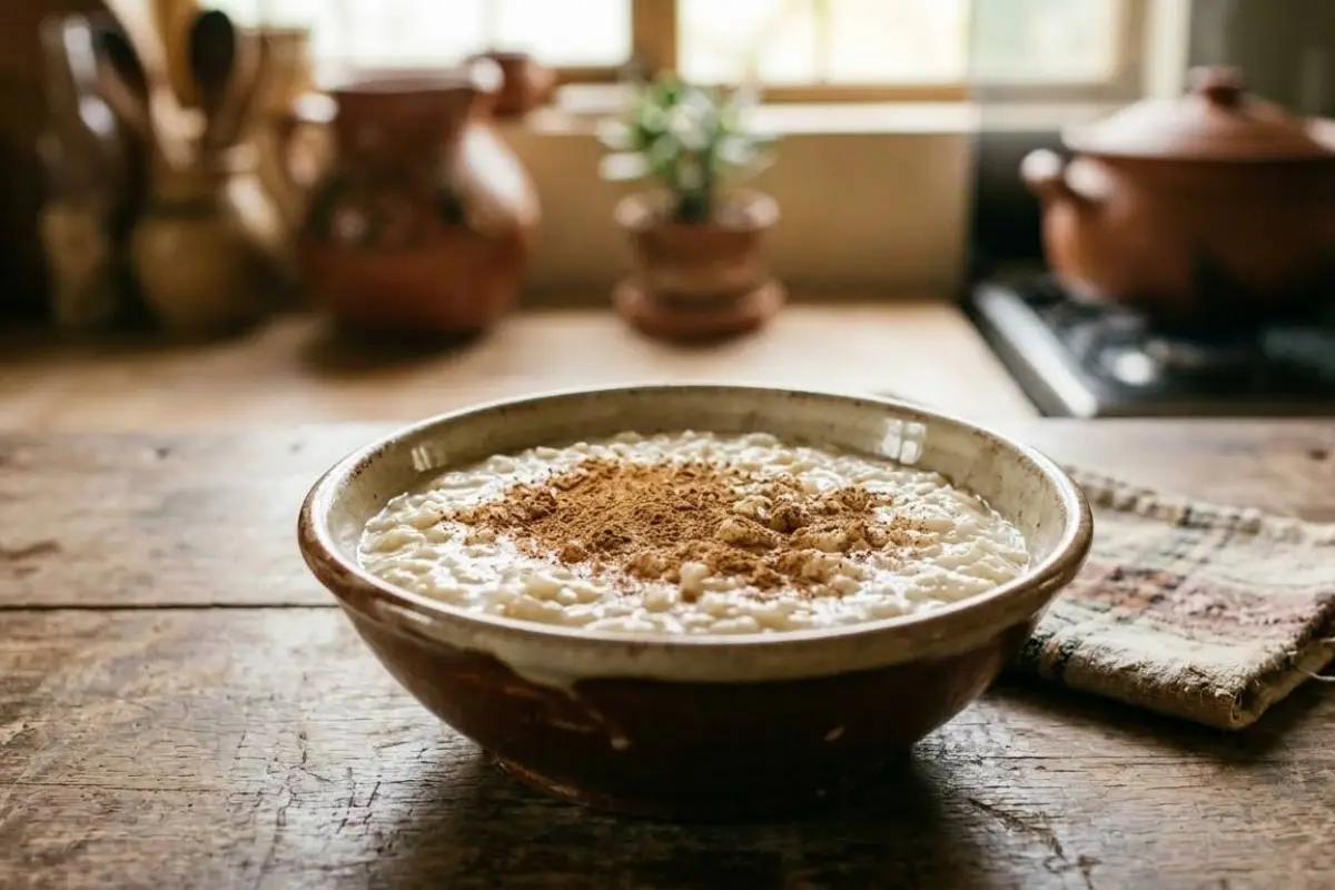 El arroz con leche es un postre delicioso y sencillo de preparar. 