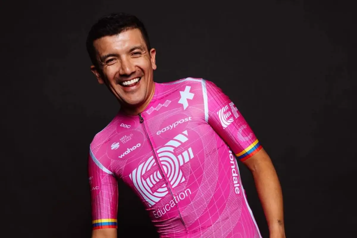 Richard Carapaz finaliza en el puesto 15 en la etapa 2 de Tirreno Adriático