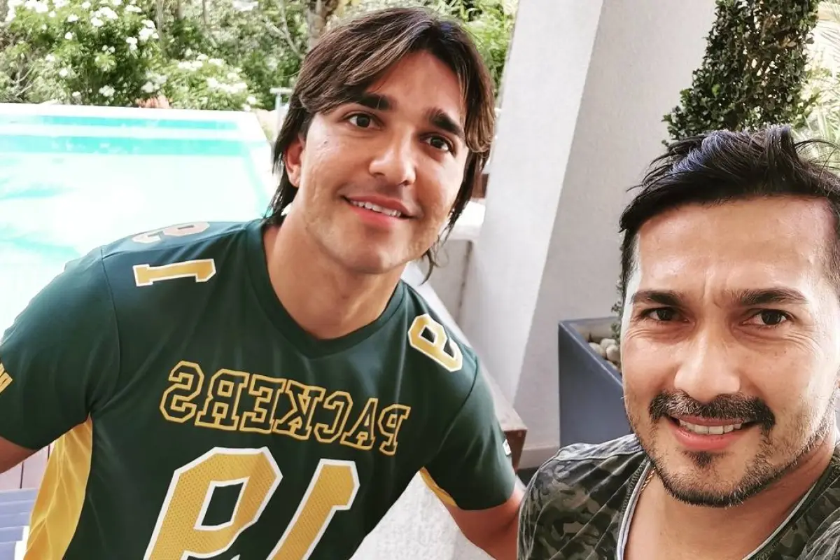 Marcelo y su hermano Marlon Moreno Martins