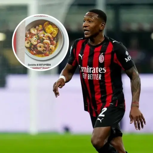 El gol de Pervis Estupiñán inspira un ceviche en homenaje al tricolor: así lo celebra el AC Milan