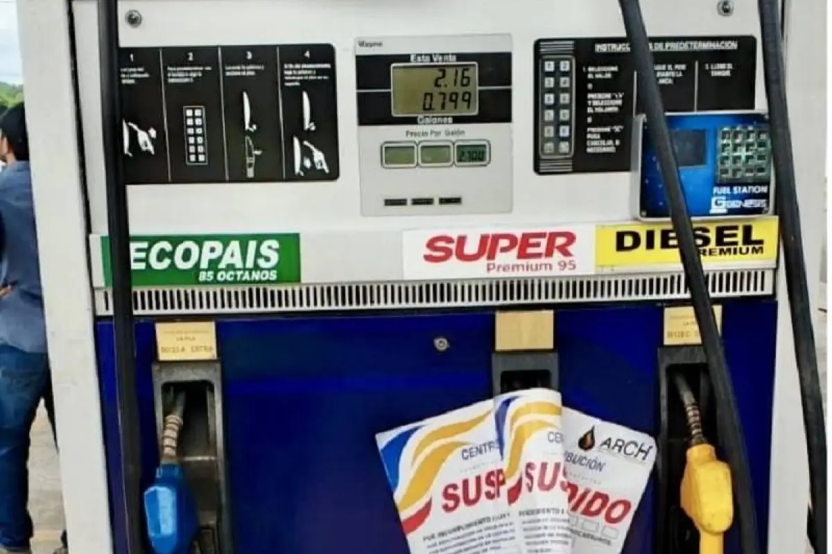 Una de las gasolineras de Jipijapa fue suspendida por la ARCH, X: @ARCH_Ec