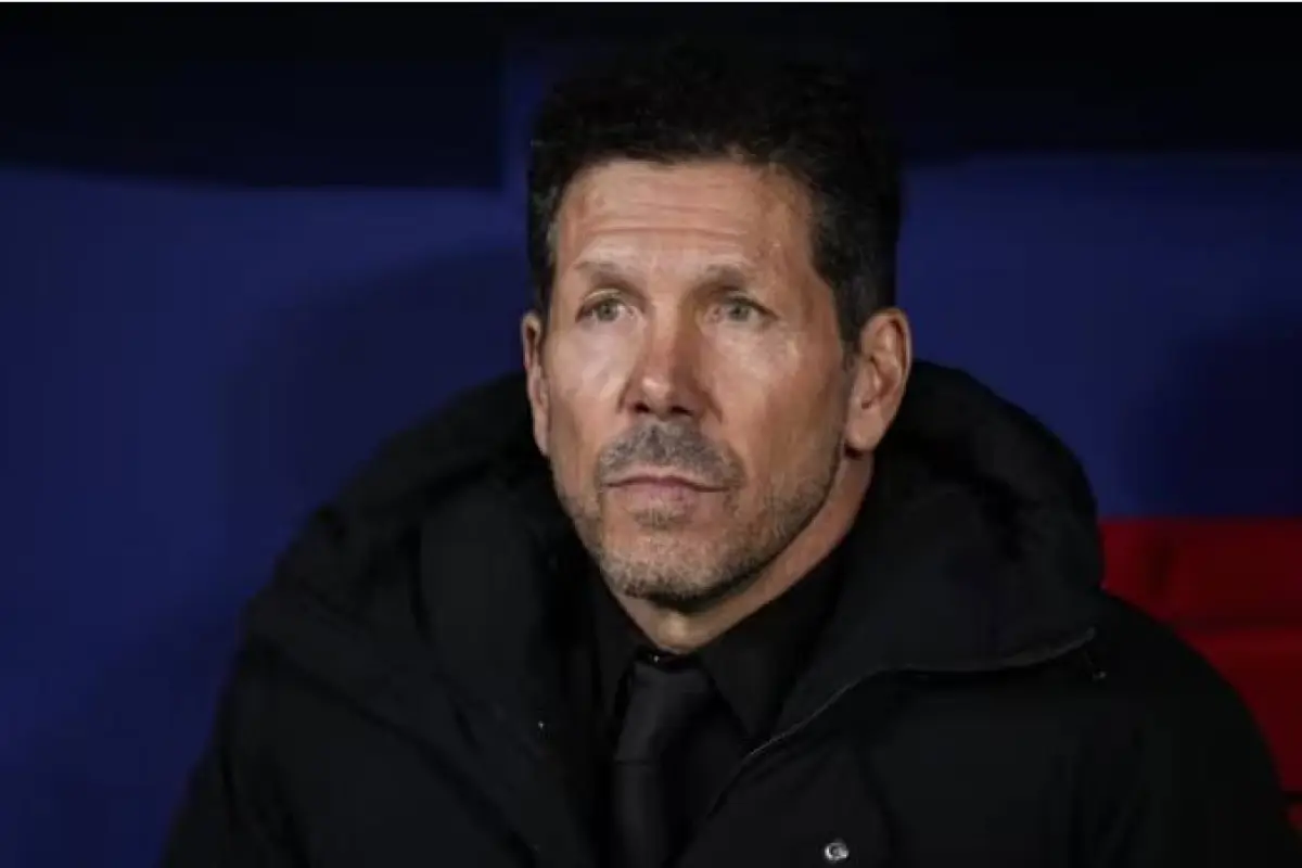 El técnico argentino Diego Pablo Simeone del Atlético de Madrid. , Europa Press