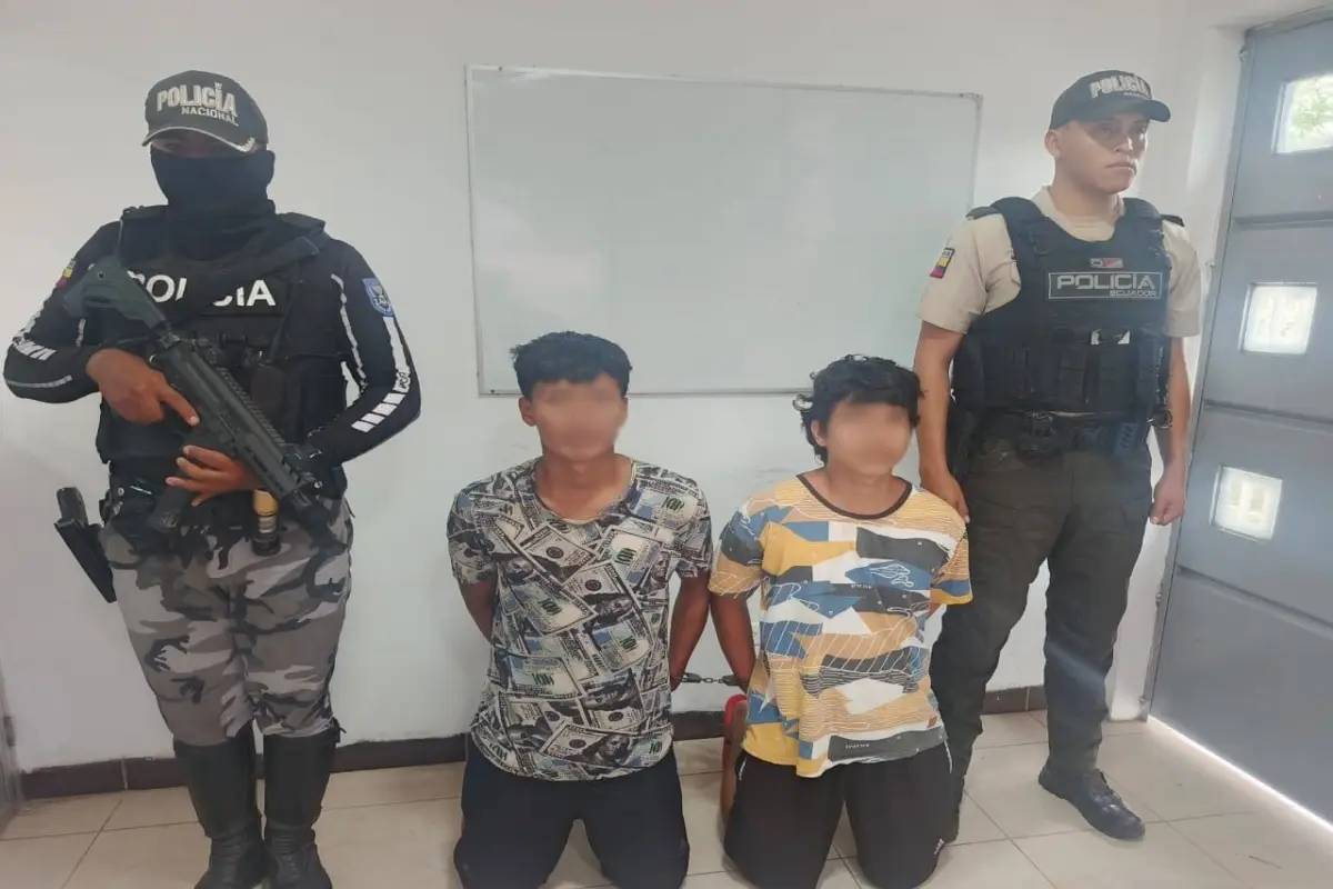 Los detenidos fueron encontrados con marihuana lista para la venta, según la Policía., Cortesía