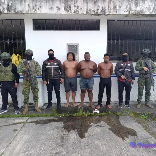 Operación militar en Quinindé deja tres detenidos y varias armas incautadas