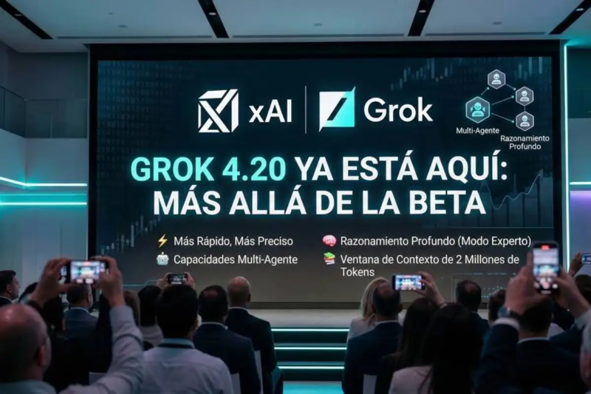 Grok 4.20 optimiza la velocidad y precisión en tareas complejas de IA.