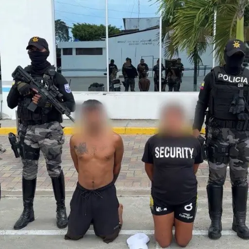 En un operativo detuvieron a una pareja por el robo de una motocicleta en Montecristi 
