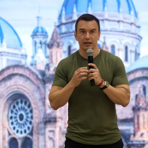 Daniel Noboa: “Había también figuras políticas y figuras judiciales que apoyaban a estos criminales... ¡Hoy no hay impunidad!”  