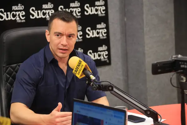 Daniel Noboa arremete contra autoridades de Los Ríos por falta de apoyo militar.