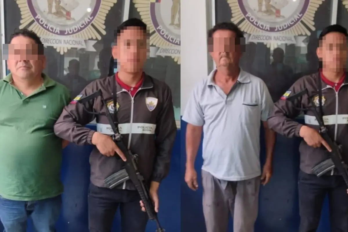 La Concordia dos detenidos en operativos policiales por presunta tenencia ilegal de armas