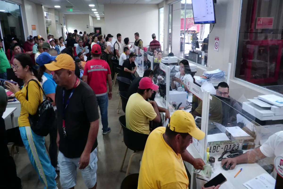 Portovial amplía horario y suma ventanilla ante alta demanda de matriculación vehicular, producción El Diario