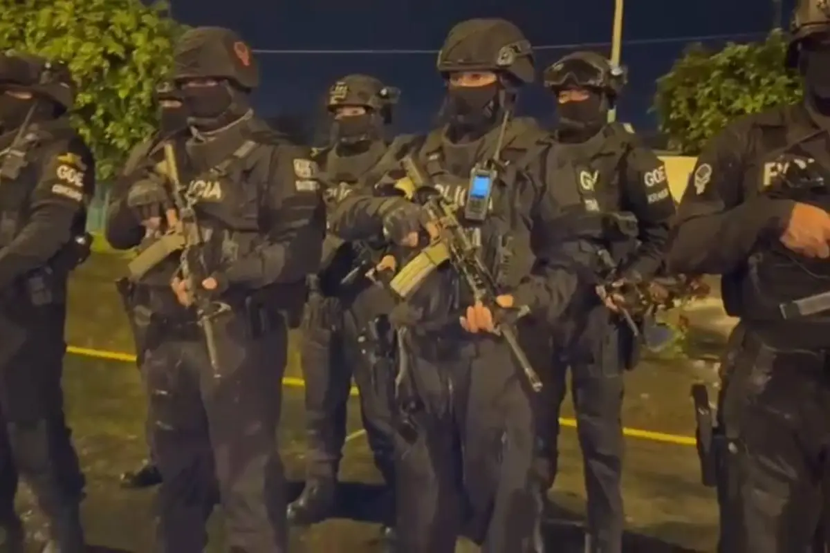 Santo Domingo Fuerzas del orden hallan viviendas vacías en operativo contra estructuras criminales