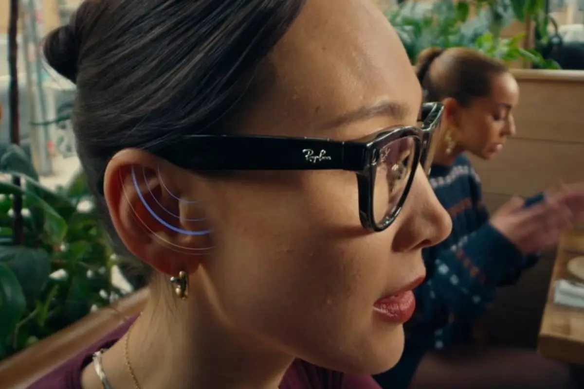 Gafas inteligentes Ray-Ban Meta con cámara integrada y asistente de inteligencia artificial