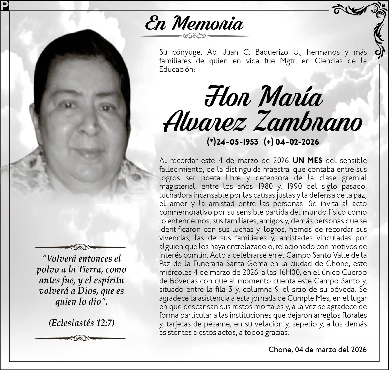  Flor María Alvarez Zambrano