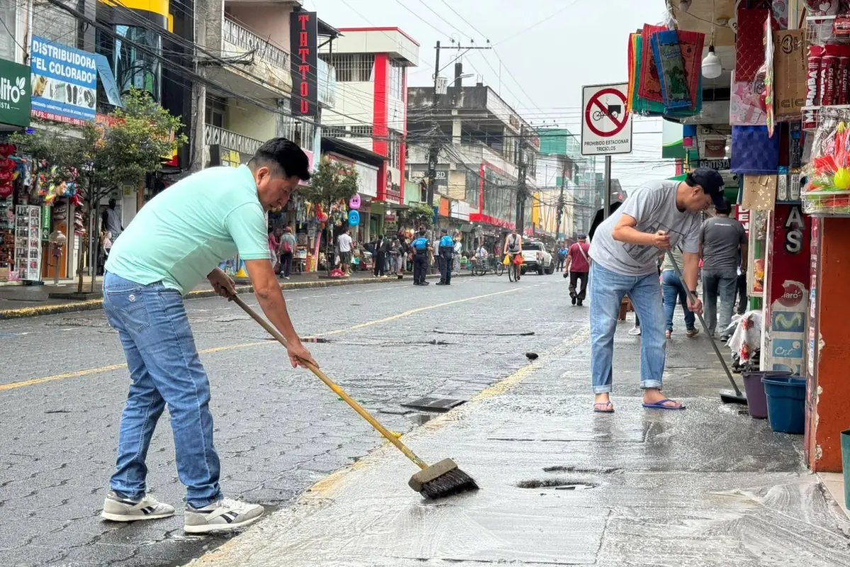La jornada de limpieza durará dos días., Municipalidad de Santo Domingo