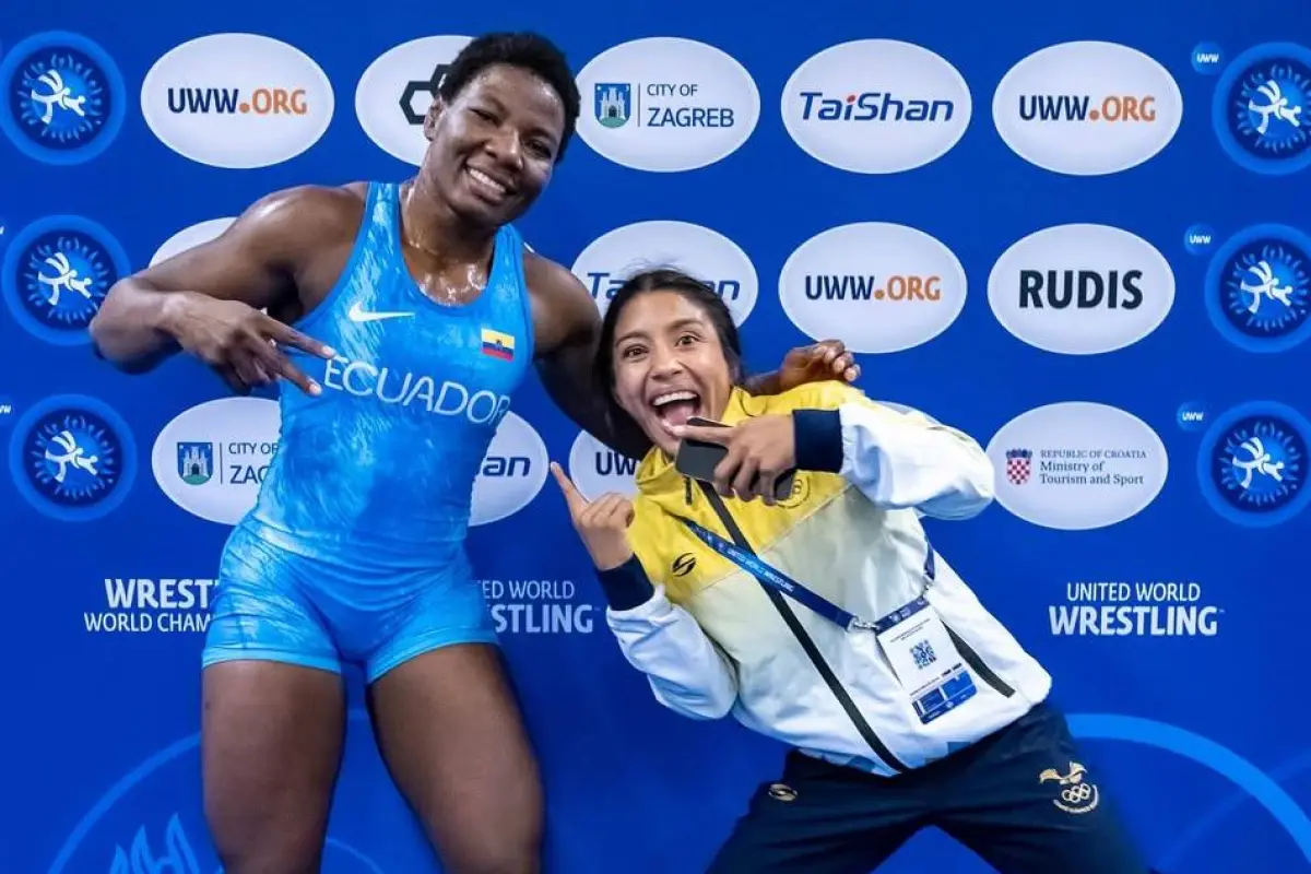 Génesis Reasco y Lucía Yépez se destacan en ranking mundial en la lucha