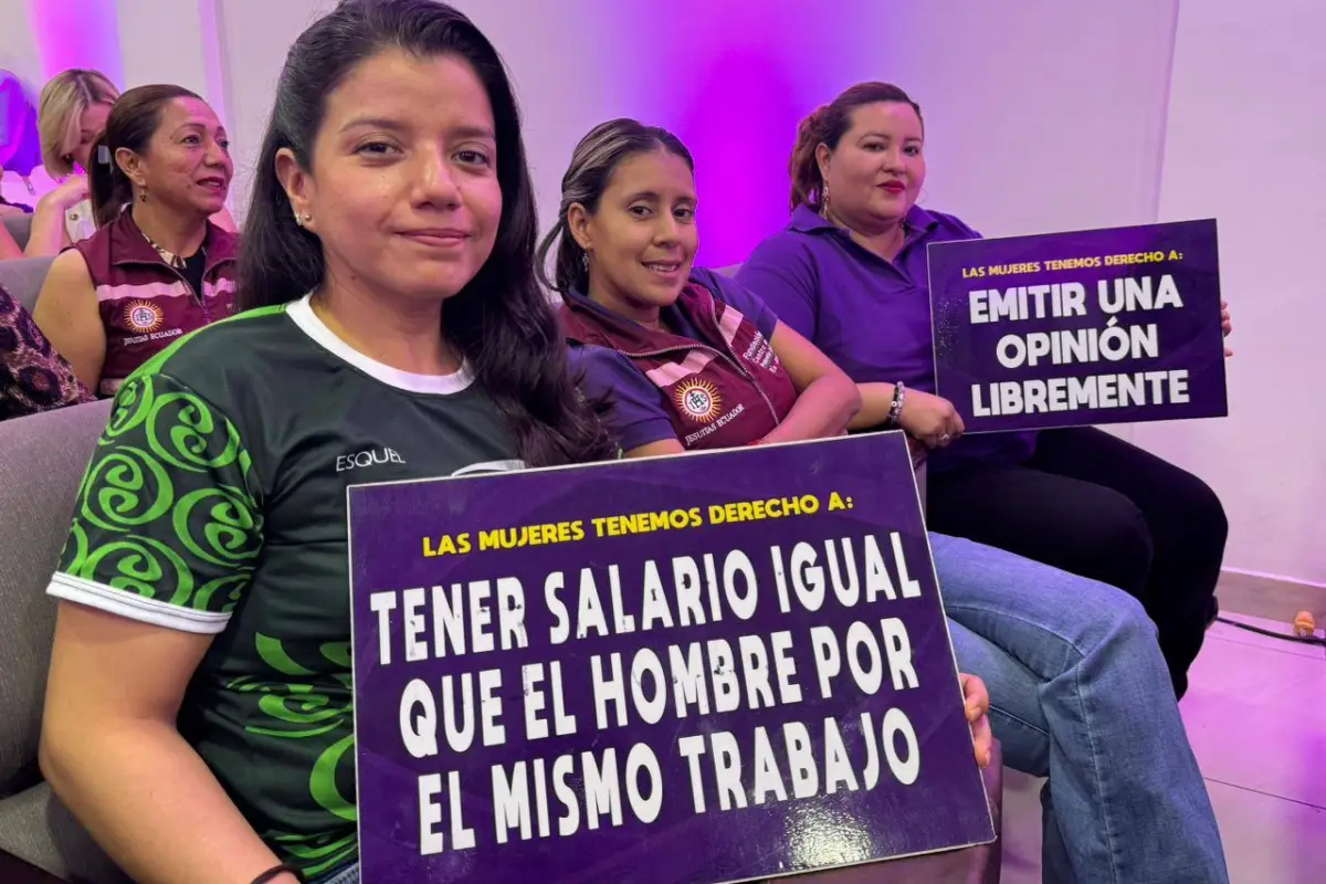 Concejala Lady García participa en el lanzamiento de la Agenda 8M para promover derechos de las mujeres, cortesía