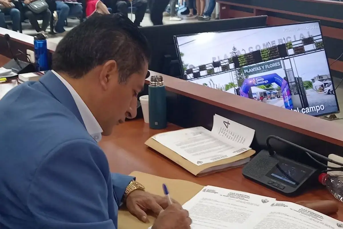 Morocho llegó a la curul respaldado por la Revolución Ciudadana., Redes sociales