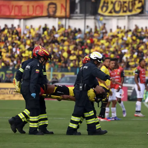 Barcelona SC confirma cirugía exitosa de Johan García por fractura de peroné  