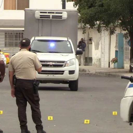 Familiares se llevan a las víctimas de sicariato antes que llegue la Policía