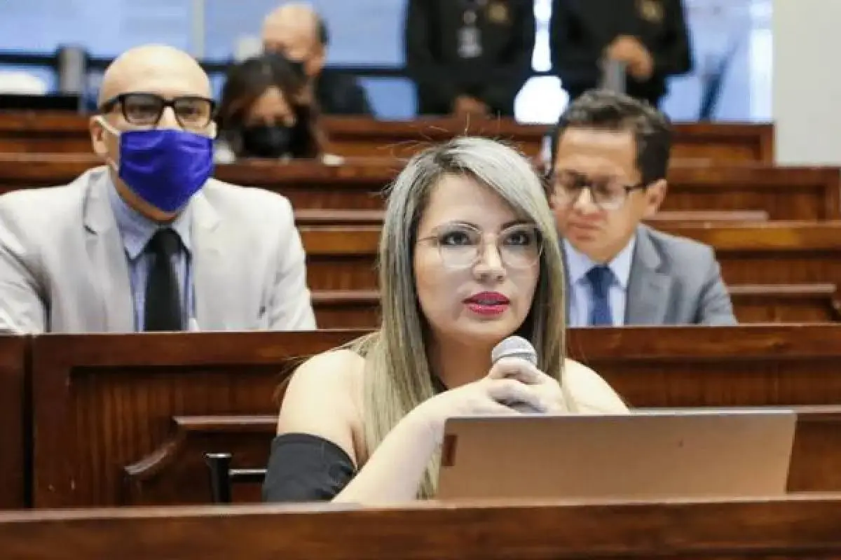 Priscila Schettini, asambleísta electa por la Revolución Ciudadana., X: @PrisSchettini.