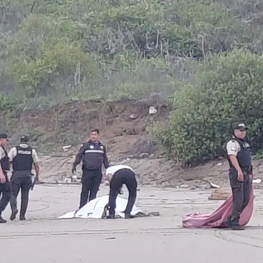Dos cadáveres fueron encontrados en dos balnearios rurales de Manta, en Manabí