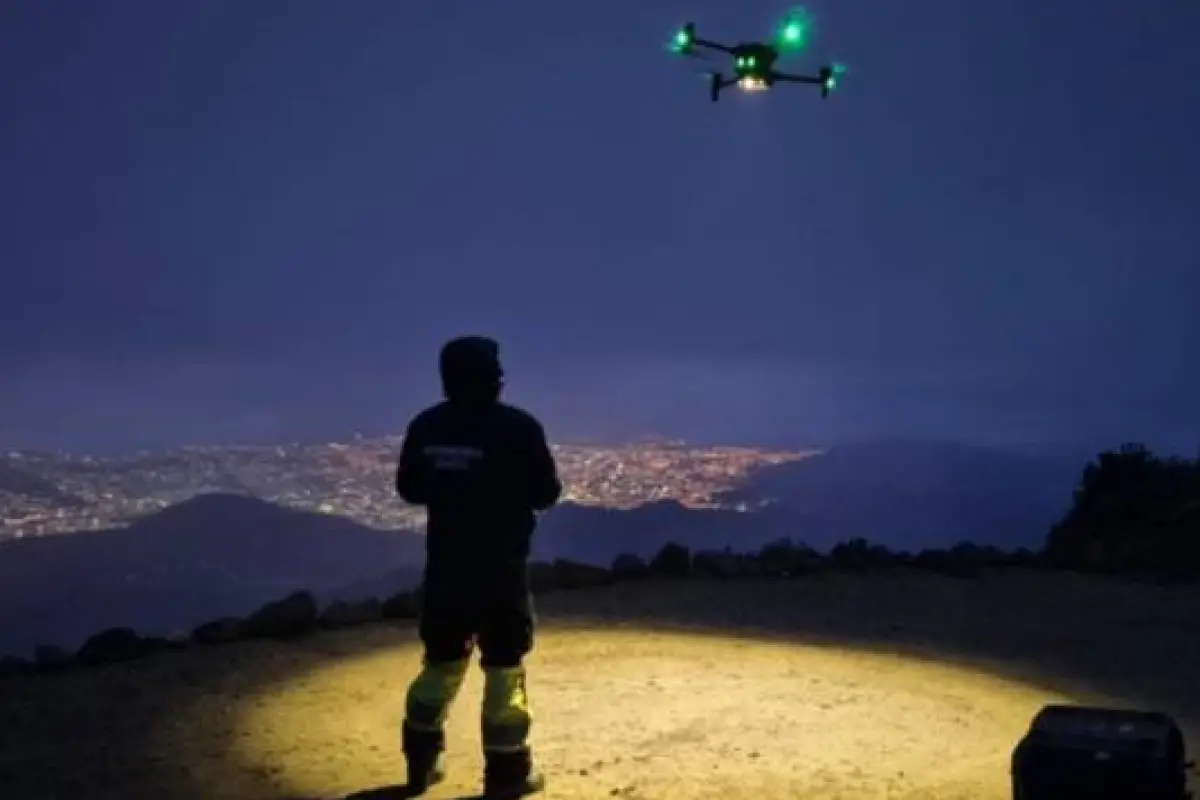 Uno de los rescates en la montaña., Quito Informa
