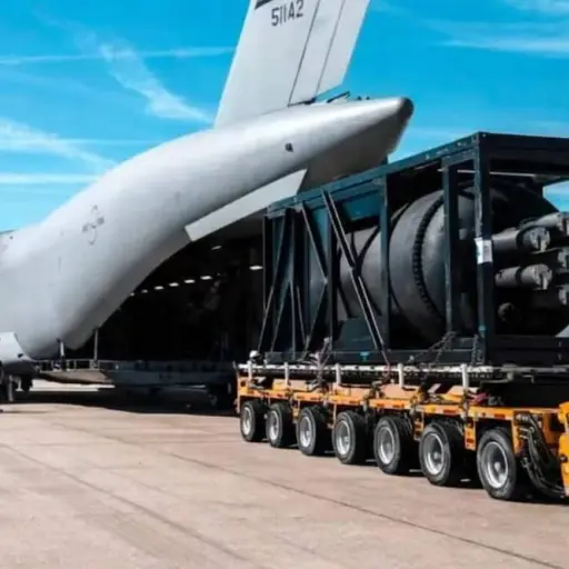 Fuerza Aérea de EE.UU. realizó primer transporte aéreo de reactor nuclear en Operación Windlord  